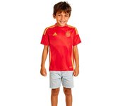 Adidas - Camiseta España Primera Equipación Eurocopa 2024 Niño, Unisex, Better Scarlet, 176 cm