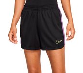 Nike - Pantalón corto Dri-FIT Academy 23, Mujer, Black-Black Raspberry-Lt Lemon Twist, XS