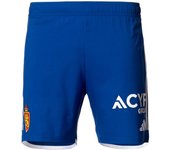 Adidas - Pantalón corto Real Zaragoza Primera Equipación 2023-2024, Unisex, Blue-White, XL