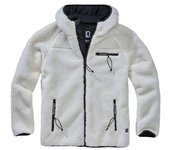 Brandit Teddyfleece Worker Chaqueta - Blanco (3XL)