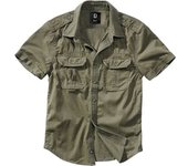 Brandit Vintage Camisa - Verde (6XL)
