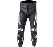MUGENRACE RBRS-1 Pantalones de cuero para moto - Negro Blanco (5XL)