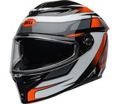 Bell Lithium MIPS Podium Casco - Negro Naranja