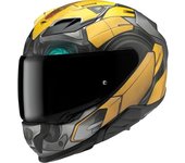 HJC F71 Bumblebee Hasbro Casco - Gris Amarillo (XS 54 55)