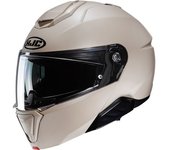 HJC i91 Solid Casco - Negro Beige