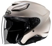 HJC F31 Solid Casco Jet - Negro Beige (2XL)