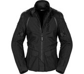 Spidi RW H2Out Chaqueta textil de motocicleta para damas - Negro (M)