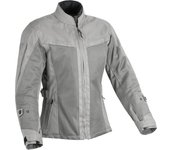 DIFI Joni Aerotex Chaqueta textil de moto para mujer - Gris (XL)