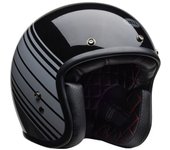Bell C500 Edge Casco Jet - Negro Plata (L)
