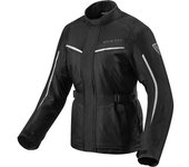 Revit Voltiac 2 Las señoras de la motocicleta Chaqueta Textíl - Negro Plata (34)