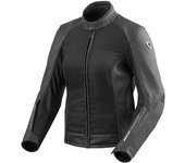 Revit Ignition 3 Chaqueta de cuero/textil de las señoras - Negro (34)