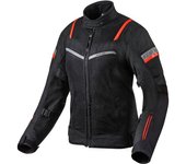 Revit Tornado 3 Chaqueta textil para motocicletas de señoras - Negro (38)