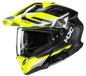 HJC RPHA 60 Dakar Casco de Enduro - Negro Blanco Amarillo (XL)