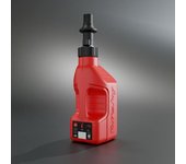 TUFFJUG TUFF JUG 1.25G/5L Jarra de toba roja con tapa de desgarrador negro G3 -