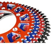 SCAR Piñón trasero autolimpiante ultraligero de aluminio SRS530 - 520 -