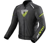 Revit Sprint H20 Chaqueta Textil Moto - Negro Amarillo (2XL)