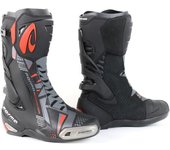 Forma Phantom Botas de moto - Negro Gris Rojo (48)
