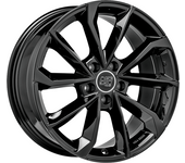 Llanta De Aluminio Msw 42 7.5x17 5x108 Et45 Brillo Negro