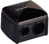 Black up, eye pencil sharpener, black