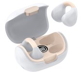 Auriculares Stereo Bluetooth Earbuds Cool Clip Blanco