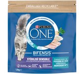 PURINA ONE SterilCat con pescado de mar pienso para gatos - 1,5 kg