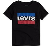 Camiseta levi's logo jr black