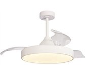 Ventilador led aspas desplegables alaska cct dim (50w)