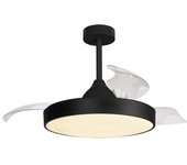 Ventilador led aspas desplegables alaska cct dim (50w)