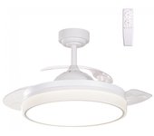 Ventilador led aspas retráctiles vera cct dim (30+10w)