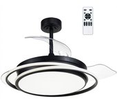 Ventilador led con aspas plegables antila cct dim (60w)