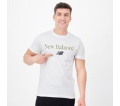 New Balance Vintage - Blanco - Camiseta Hombre talla S