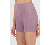 Mallas Cortas Doone - Morado - Cintura Alta Mujer talla M