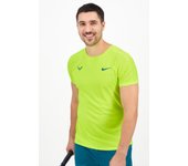 Nike Rafa Challenger - Verde - Camiseta Tenis Hombre talla L