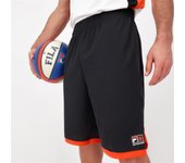Pantalón Corto Fila - Negro - Pantalón Baloncesto Hombre talla S