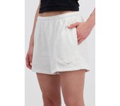 Pantalón Corto Nike - Gris - Pantalón Mujer talla L