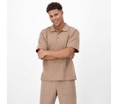 Doone Summer Confort - Camel - Polo Oversize Hombre talla S