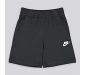 Pantalón Corto Nike - Negro - Bermuda Algodón Niño talla 13