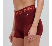 Nike Pro Mr Dri-Fit - Rojo - Mallas Cortas Mujer talla L