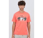Reebok Grafica Golf - Coral - Camiseta Hombre talla S