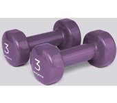Mancuernas Bodytone - Morado - Pesas 3 Kg talla UNICA