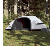vidaXL Tienda de campaña iglú 1 persona tela opaca impermeable blanco