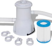 vidaXL Bomba con filtro para la piscina, 530 Gal / H