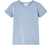 vidaXL Camiseta infantil menta chillón 140