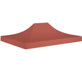 vidaXL Techo de carpa para celebraciones terracota 4,5x3 m 270 g/m²