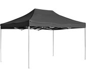 vidaXL Carpa plegable profesional de aluminio gris antracita 4,5x3 m