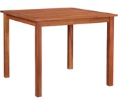 vidaXL Mesa de jardín madera maciza de acacia 85x85x74 cm