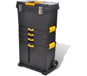 vidaXL Caja de herramientas carrito portátil