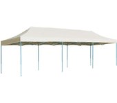vidaXL Carpa para fiestas pop-up plegable crema 3x9 m