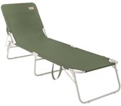 Outwell Tumbona plegable de camping Tenby verde viñedo