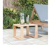 vidaXL Mesa auxiliar de jardín madera maciza de pino 40x38x28,5 cm